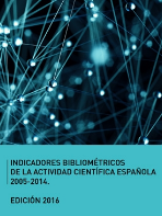 Indicadores bibliométricos de la actividad científica española 2005-2014.