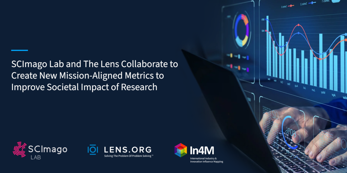 SCImago Lab and The Lens Collaborate to Create New Mission-Aligned Metrics to Improve Societal Impact of Research